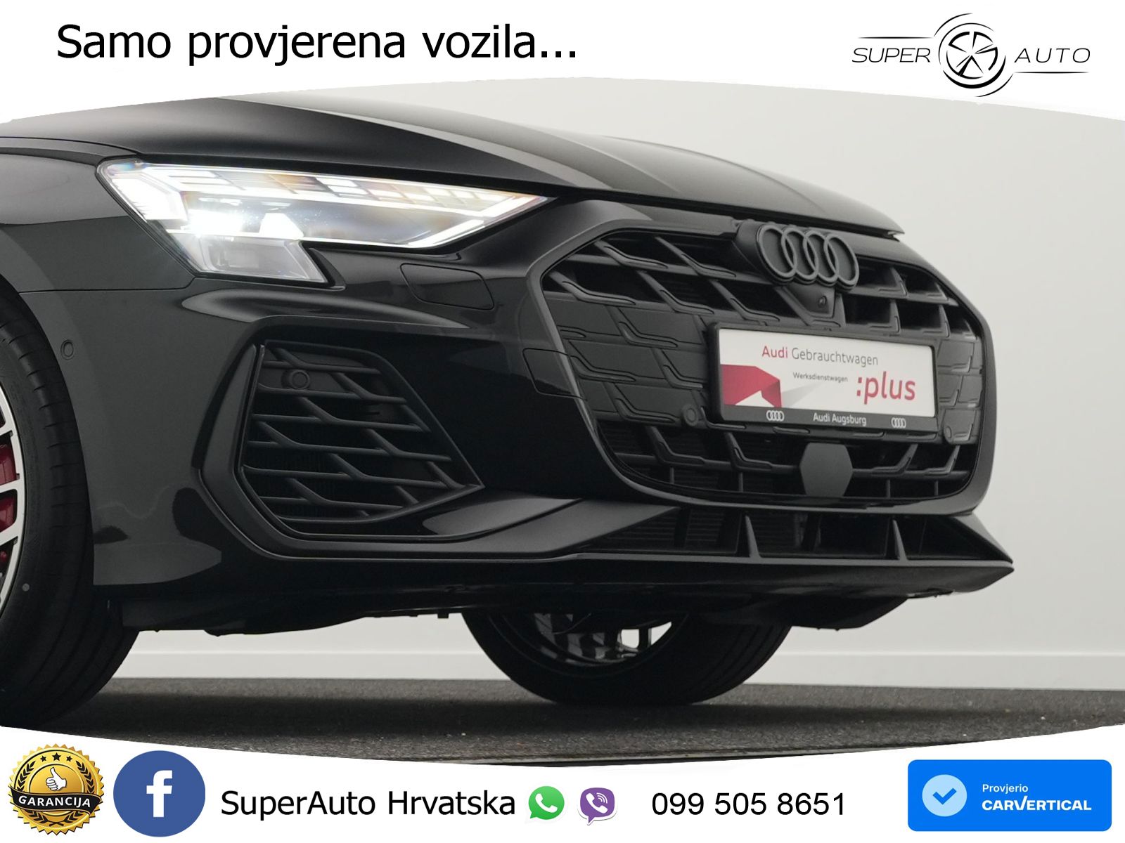Audi S3 2.0 TFSI (333 KS) quattro S tronic LED+GR SJED+ACC