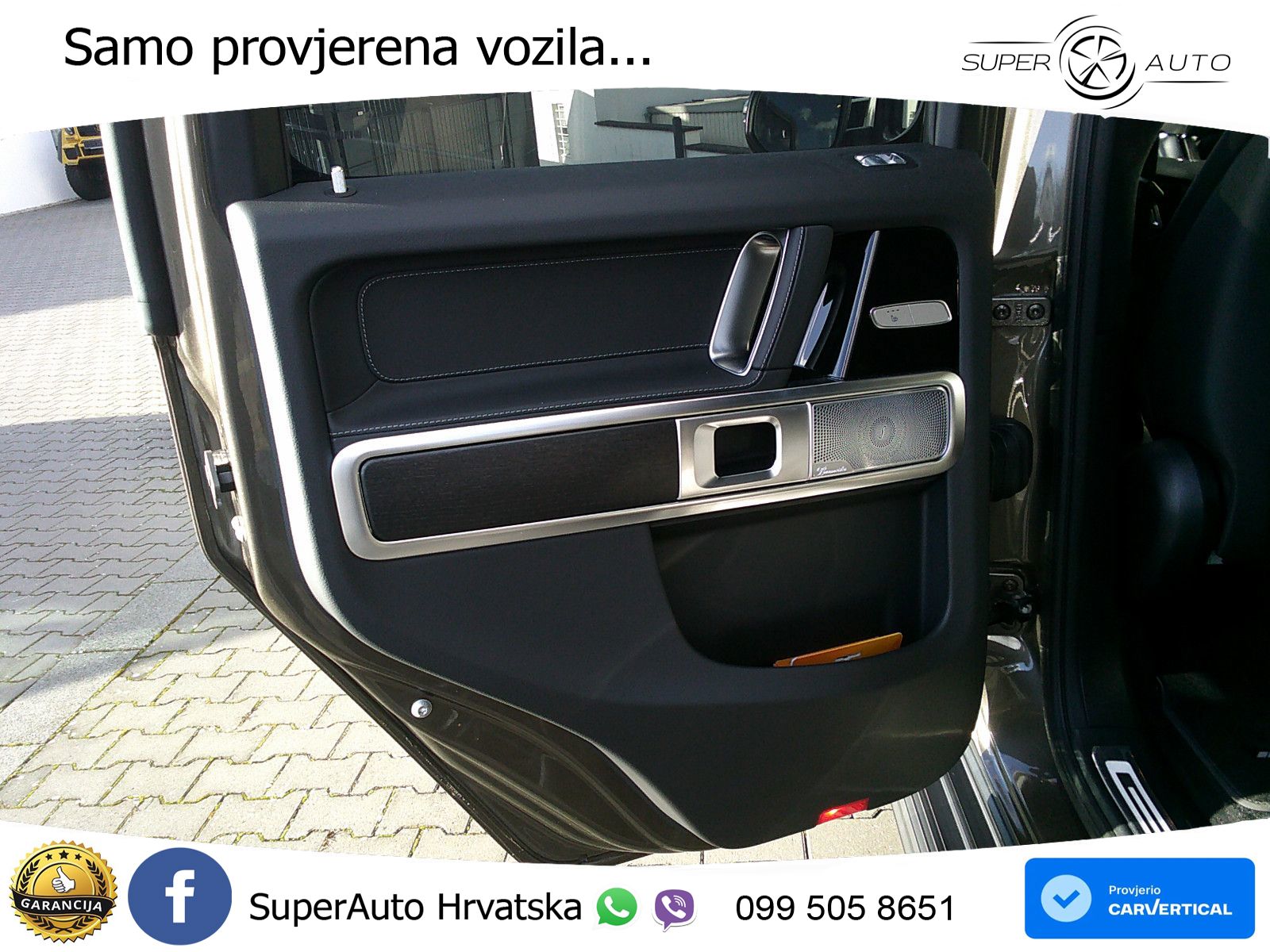Mercedes G 450d Long (367 KS) 4MATIC 9G-TRONIC AMG LED+GR SJED+ACC