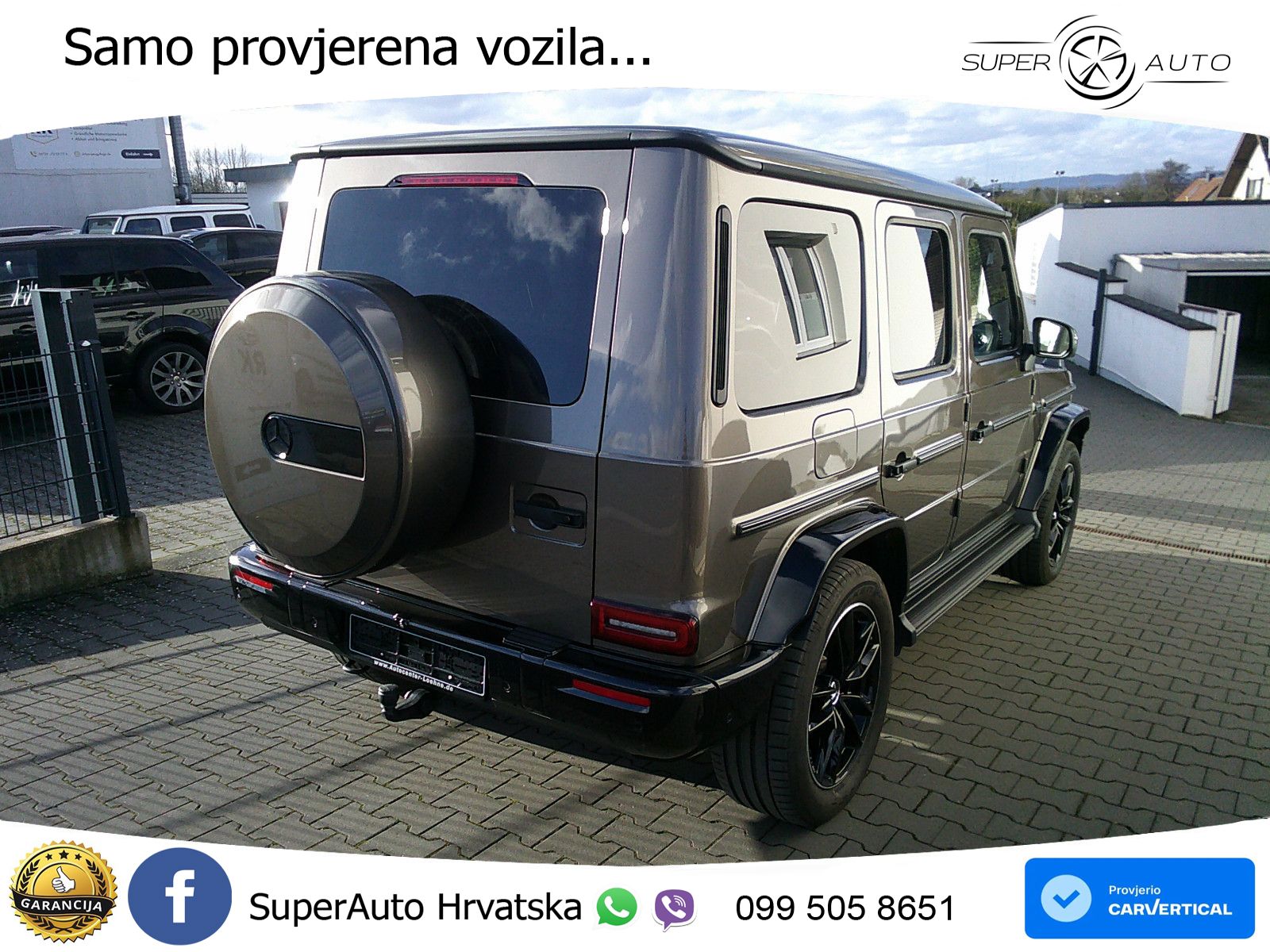 Mercedes G 450d Long (367 KS) 4MATIC 9G-TRONIC AMG LED+GR SJED+ACC