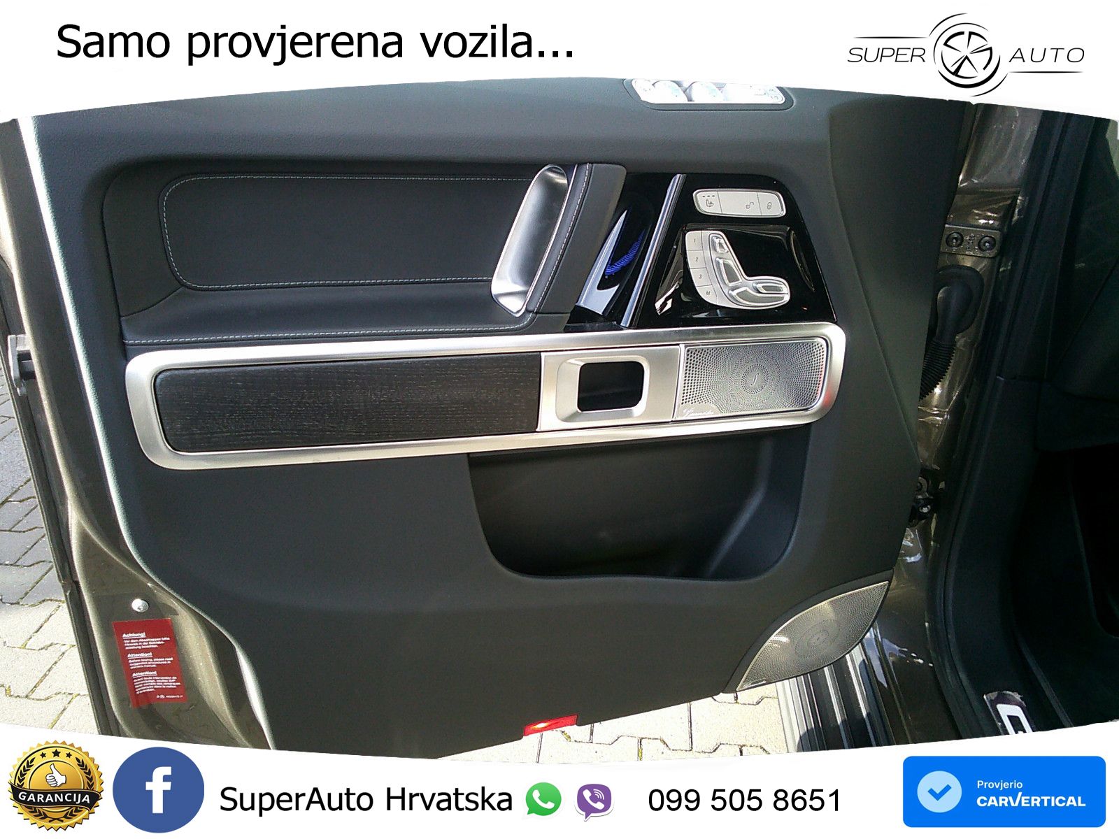 Mercedes G 450d Long (367 KS) 4MATIC 9G-TRONIC AMG LED+GR SJED+ACC