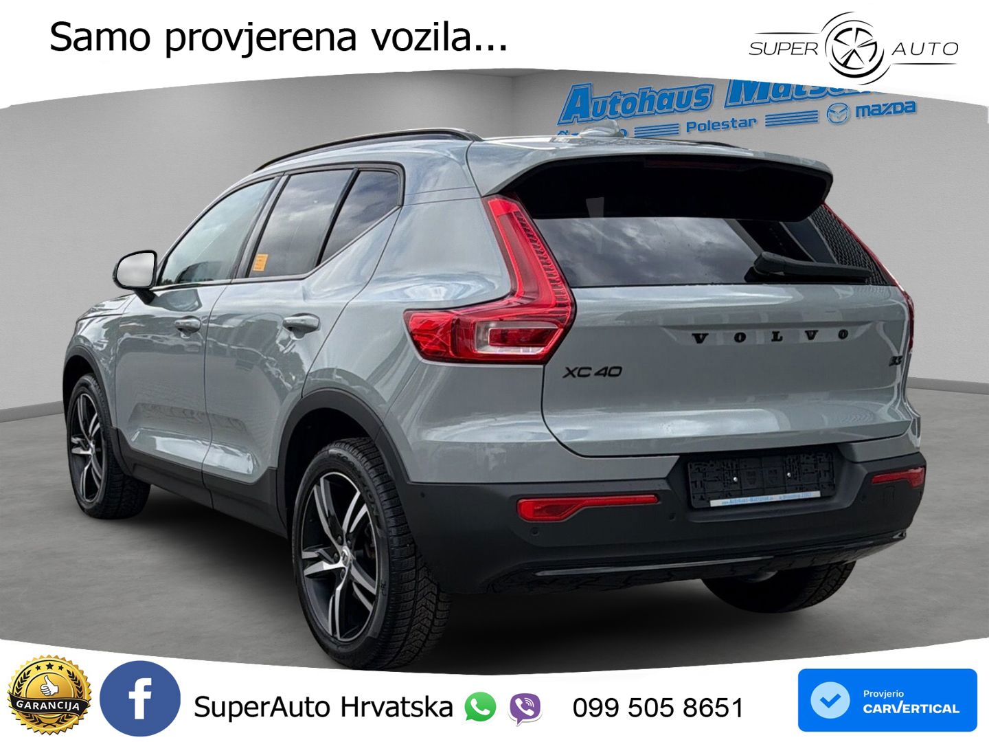 Volvo XC40 2.0 B3 163 KS Automatic LED+GR SJED+ACC