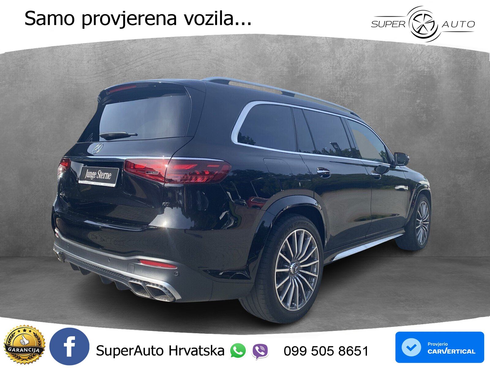 Mercedes-Benz GLS AMG GLS 63 V8 EQ Boost 4MATIC+ AMG SPEEDSHIFT TCT 9G ACC+HEAD+4xGR SJED+360+PANO