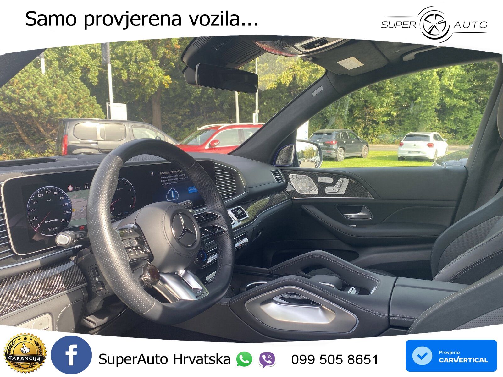 Mercedes-Benz GLS AMG GLS 63 V8 EQ Boost 4MATIC+ AMG SPEEDSHIFT TCT 9G ACC+HEAD+4xGR SJED+360+PANO
