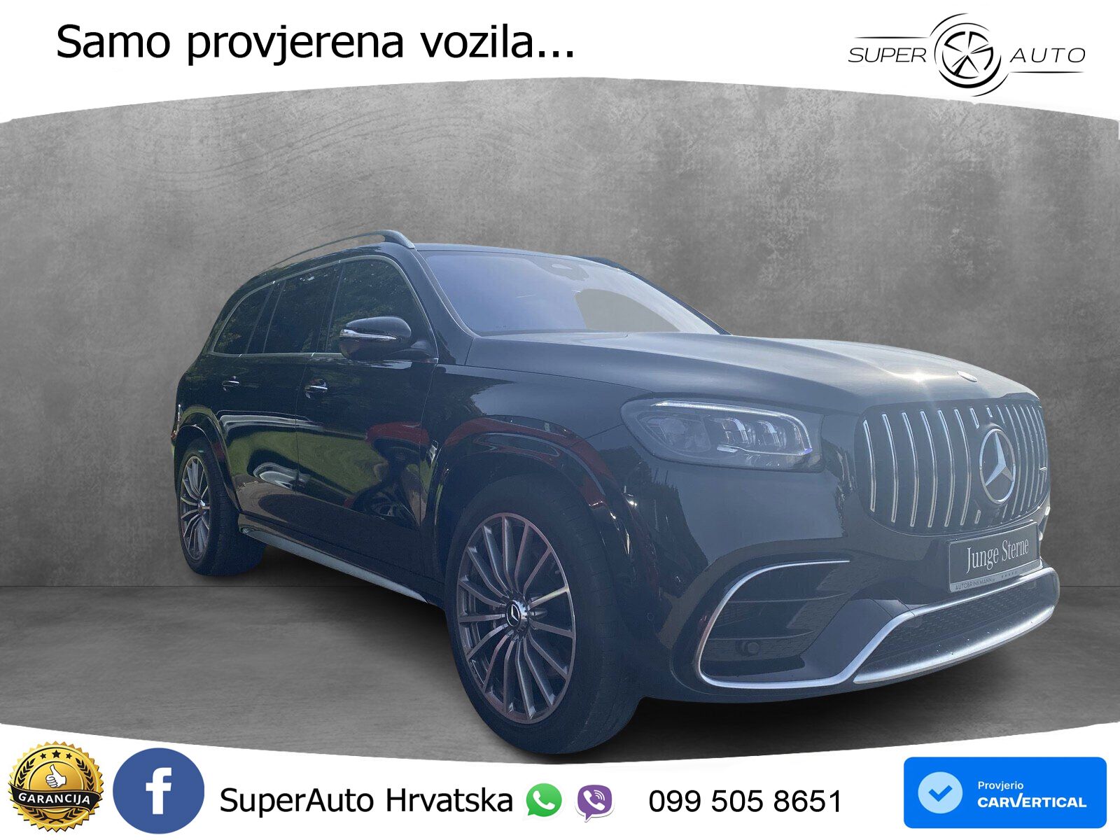 Mercedes-Benz GLS AMG GLS 63 V8 EQ Boost 4MATIC+ AMG SPEEDSHIFT TCT 9G ACC+HEAD+4xGR SJED+360+PANO