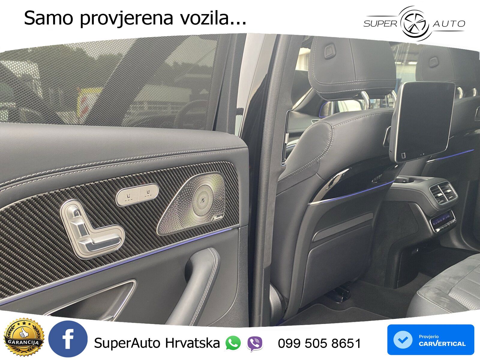Mercedes-Benz GLS AMG GLS 63 V8 EQ Boost 4MATIC+ AMG SPEEDSHIFT TCT 9G ACC+HEAD+4xGR SJED+360+PANO