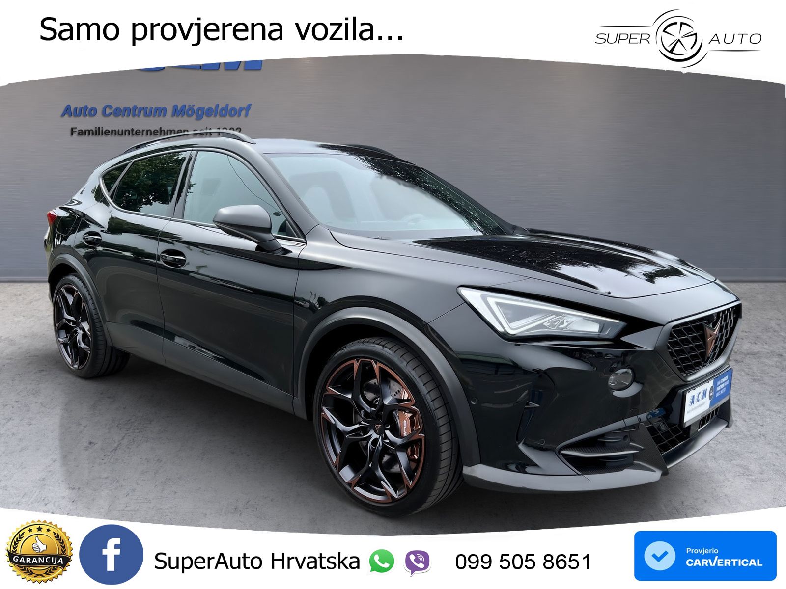 Cupra Formentor VZ5 2.5 TSI (390 KS) 4Drive DSG LED+GR SJED+ACC