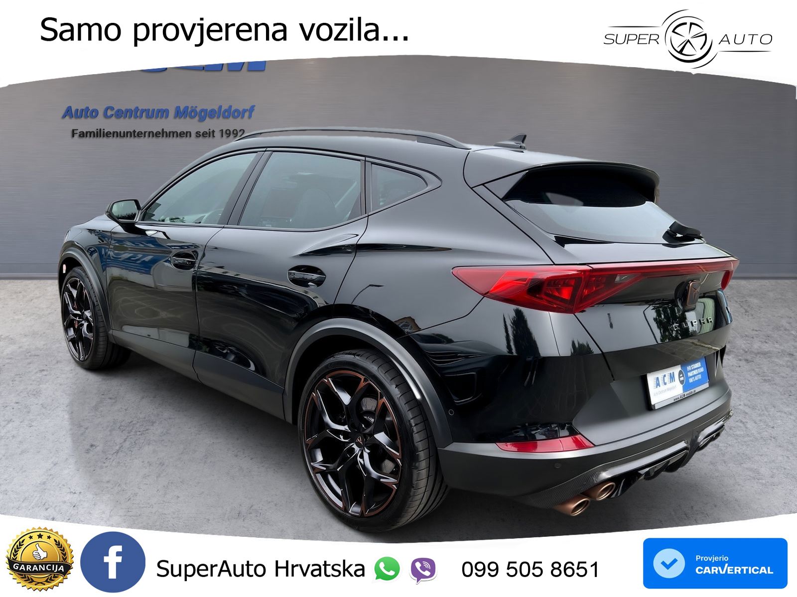 Cupra Formentor VZ5 2.5 TSI (390 KS) 4Drive DSG LED+GR SJED+ACC