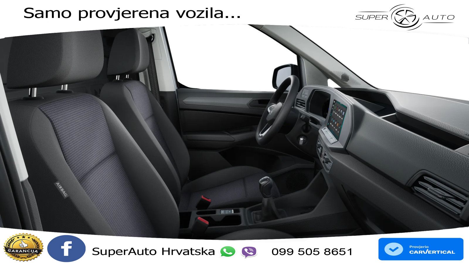Volkswagen Caddy Cargo / Bluetooth, RFK, AHK 102 KS