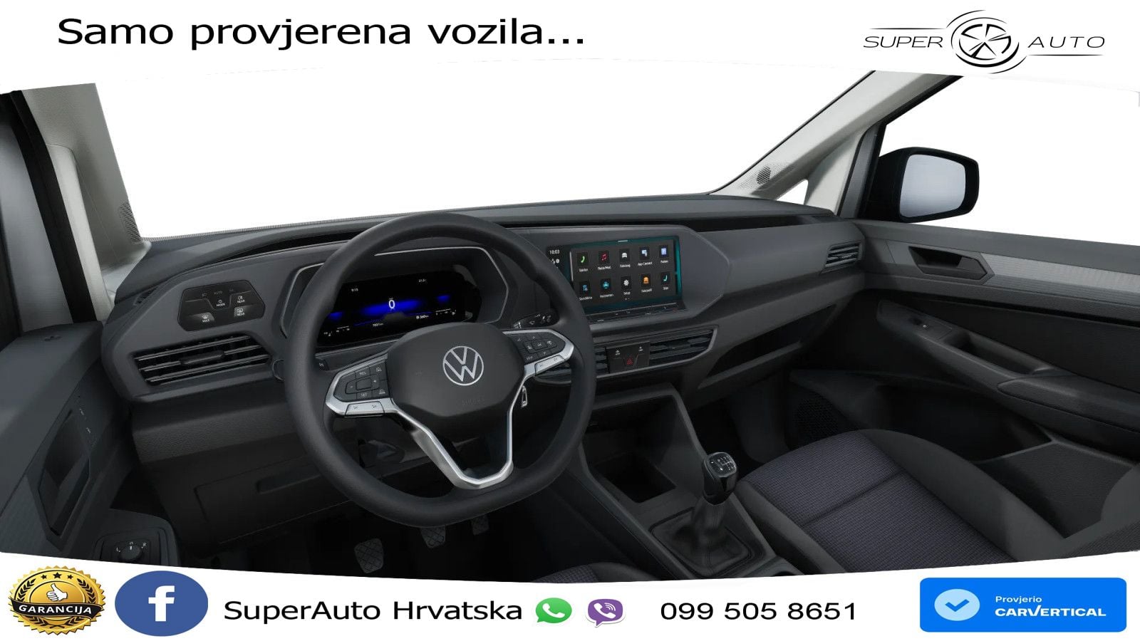 Volkswagen Caddy Cargo / Bluetooth, RFK, AHK 102 KS