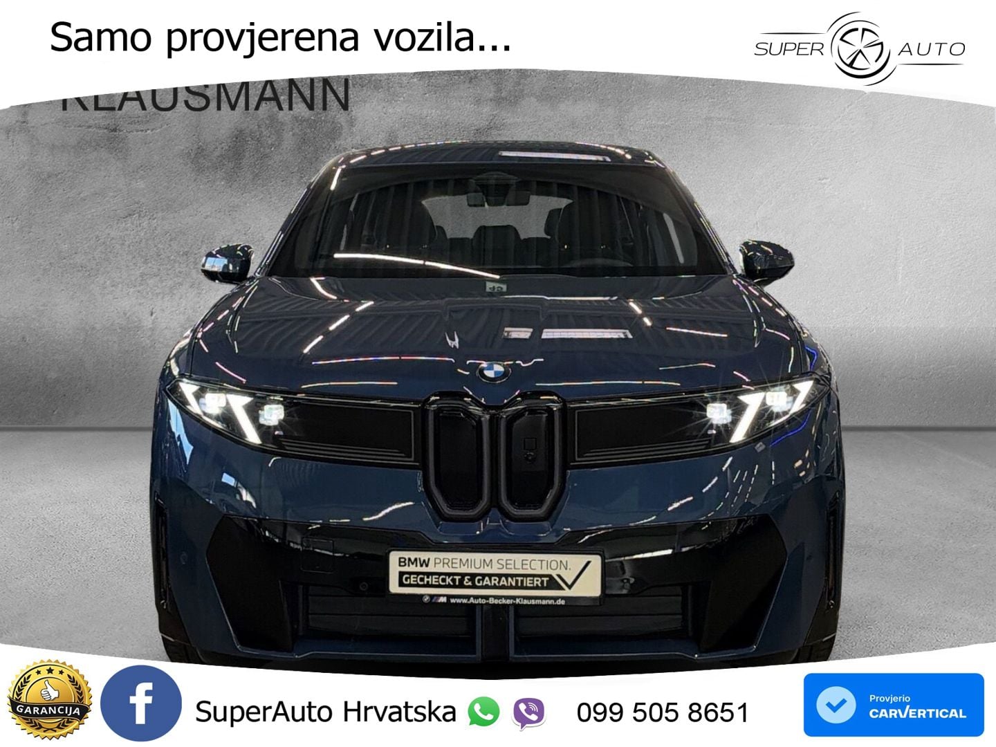 BMW iX3 50 108.7 kWh (469 KS) xDrive M Sport LED+GR SJED+ACC