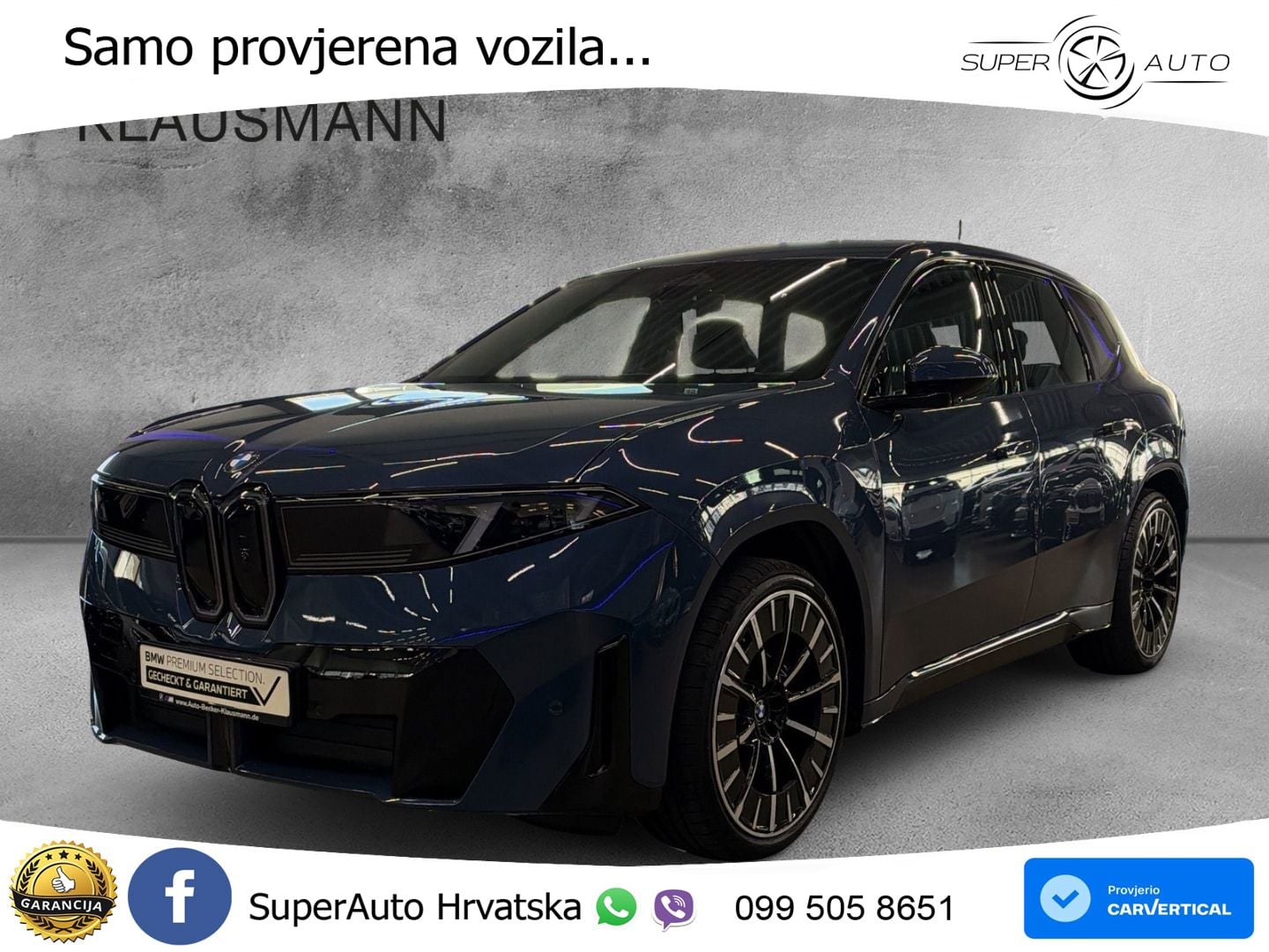 BMW iX3 50 108.7 kWh (469 KS) xDrive M Sport LED+GR SJED+ACC