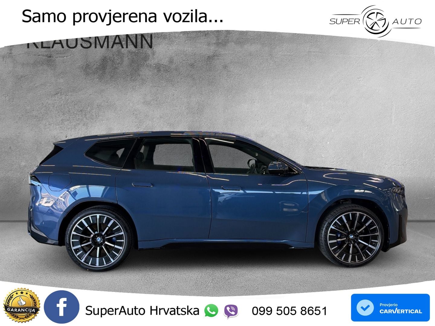 BMW iX3 50 108.7 kWh (469 KS) xDrive M Sport LED+GR SJED+ACC