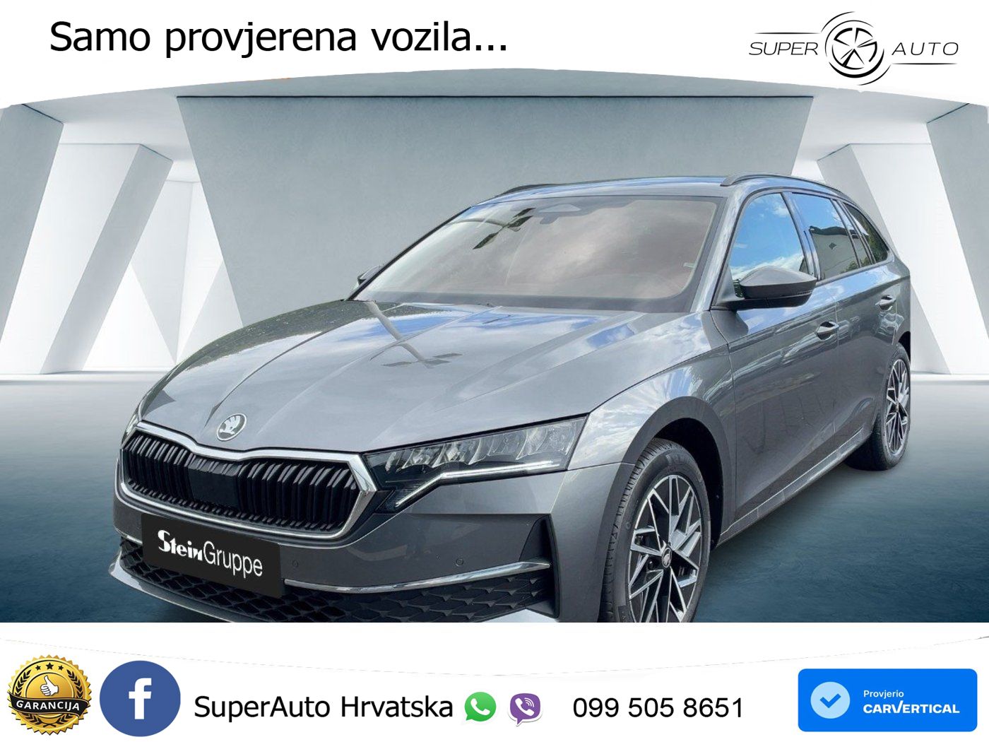 Škoda Octavia Combi 1.5 TSI (150 KS) DSG Selection LED+GR SJED+ACC