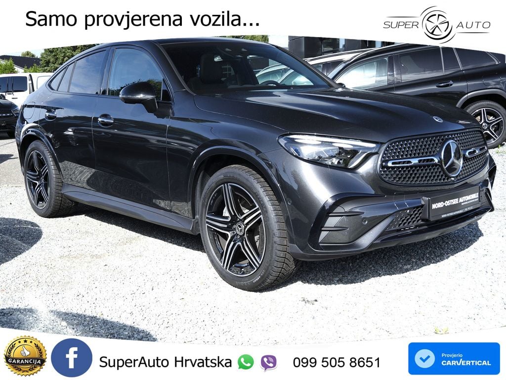 Mercedes GLC Coupe 220d (197 KS) 4MATIC 9G-TRONIC AMG ACC+GR SJED+360+PANO