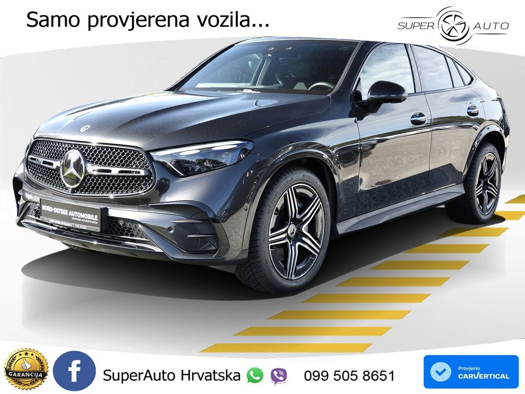 Mercedes GLC Coupe 220d (197 KS) 4MATIC 9G-TRONIC AMG ACC+GR SJED+360+PANO