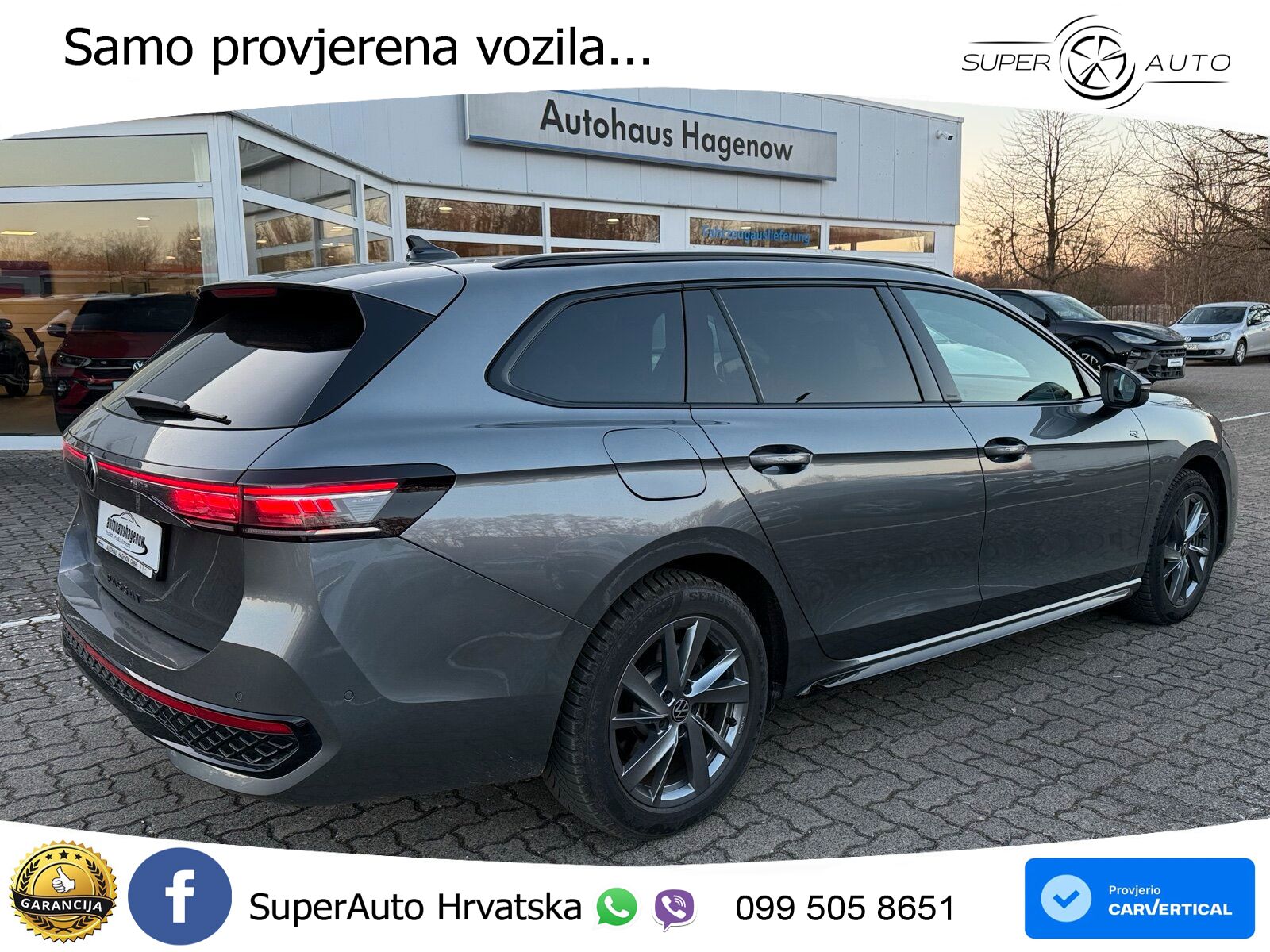 Volkswagen Passat Variant 1.5 TSI (204 KS) eHybrid DSG R-Line LED+GR SJED+ACC