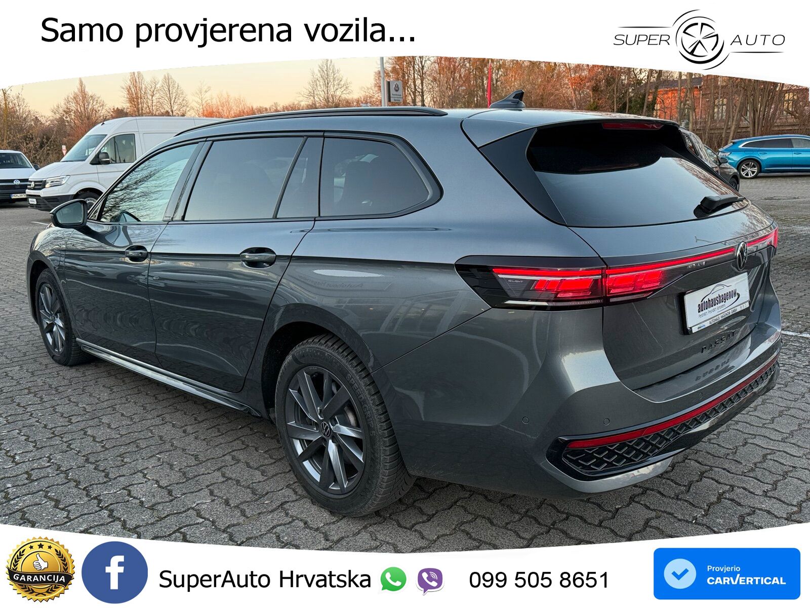 Volkswagen Passat Variant 1.5 TSI (204 KS) eHybrid DSG R-Line LED+GR SJED+ACC