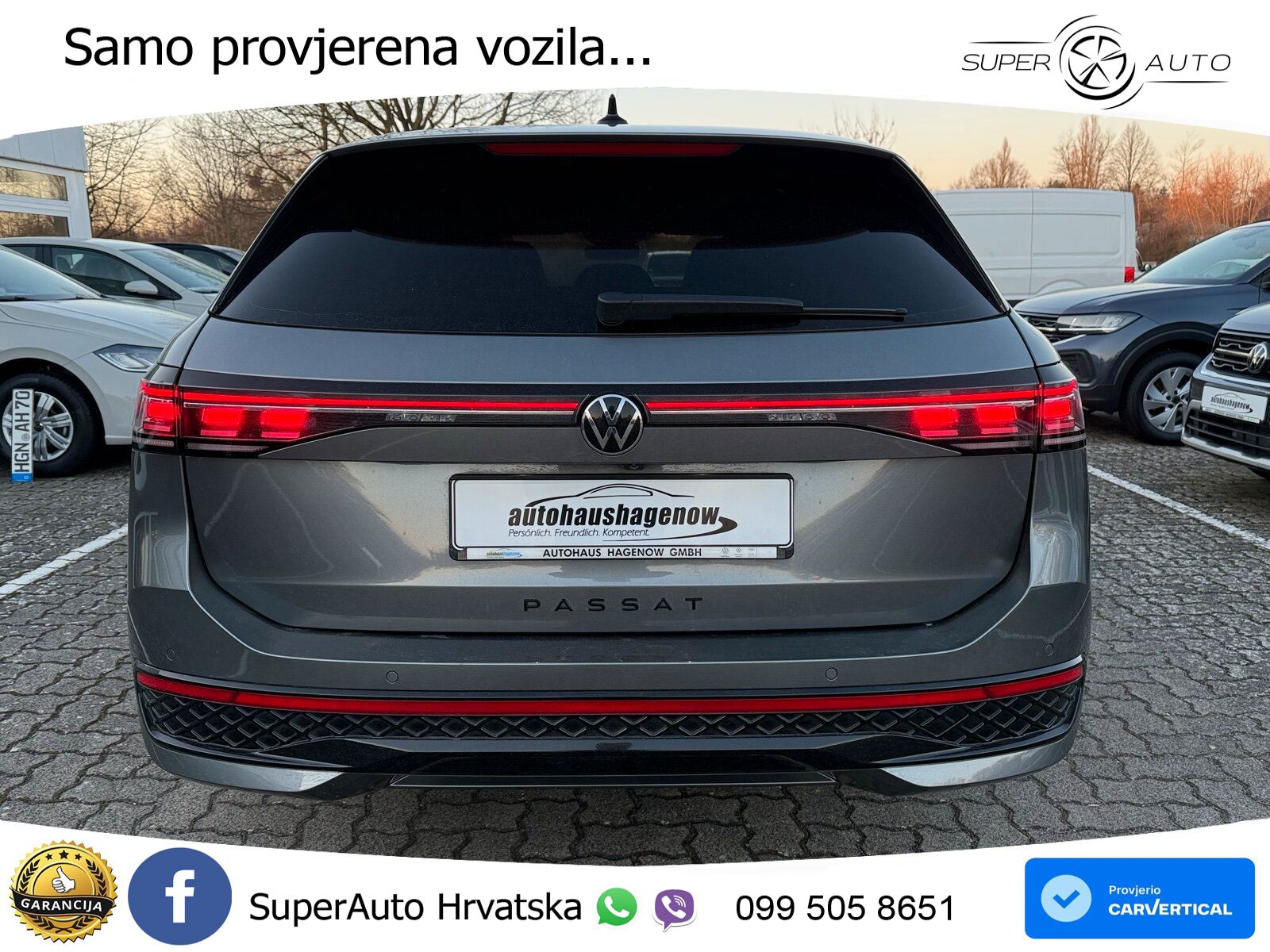 Volkswagen Passat Variant 1.5 TSI (204 KS) eHybrid DSG R-Line LED+GR SJED+ACC
