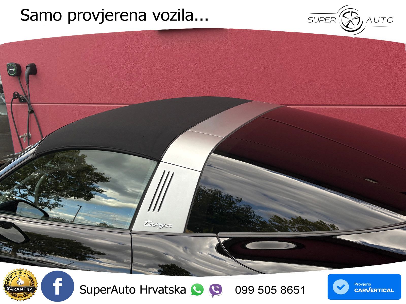Porsche 911 Targa 4 3.0 (385 KS) PDK ZRAČNI+ACC+GR SJED+KAM
