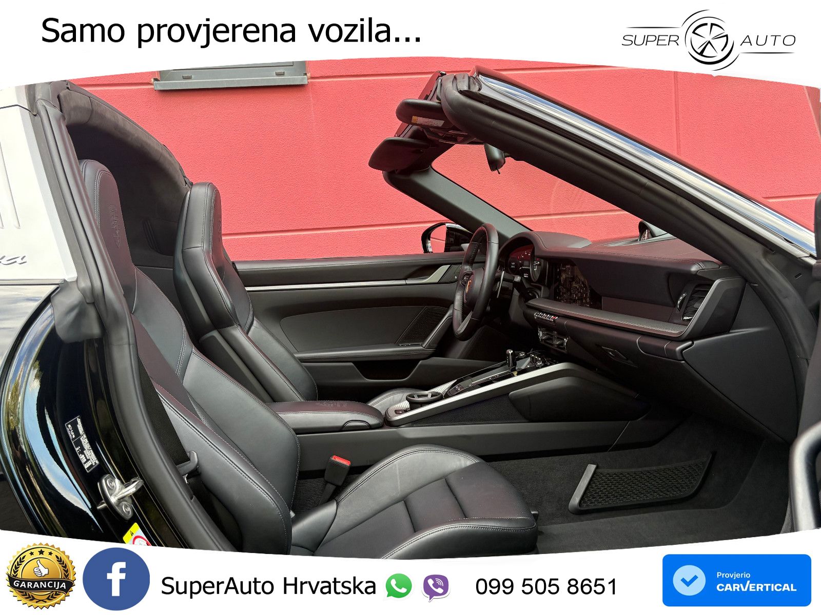 Porsche 911 Targa 4 3.0 (385 KS) PDK ZRAČNI+ACC+GR SJED+KAM