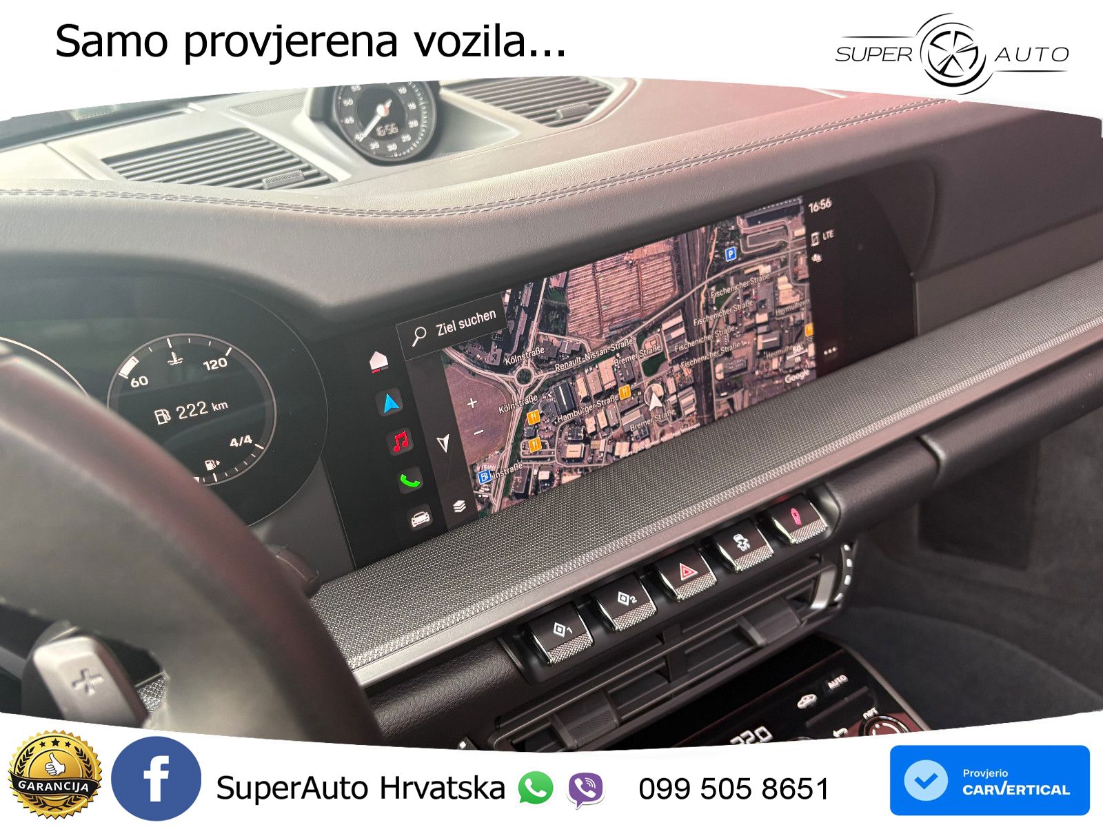 Porsche 911 Targa 4 3.0 (385 KS) PDK ZRAČNI+ACC+GR SJED+KAM