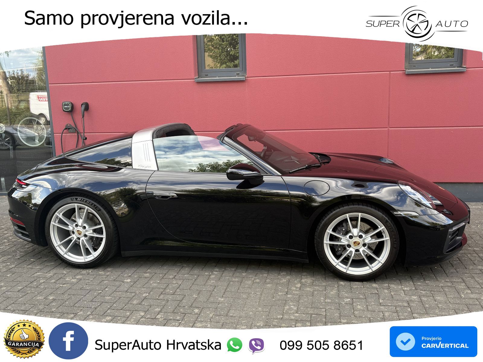 Porsche 911 Targa 4 3.0 (385 KS) PDK ZRAČNI+ACC+GR SJED+KAM