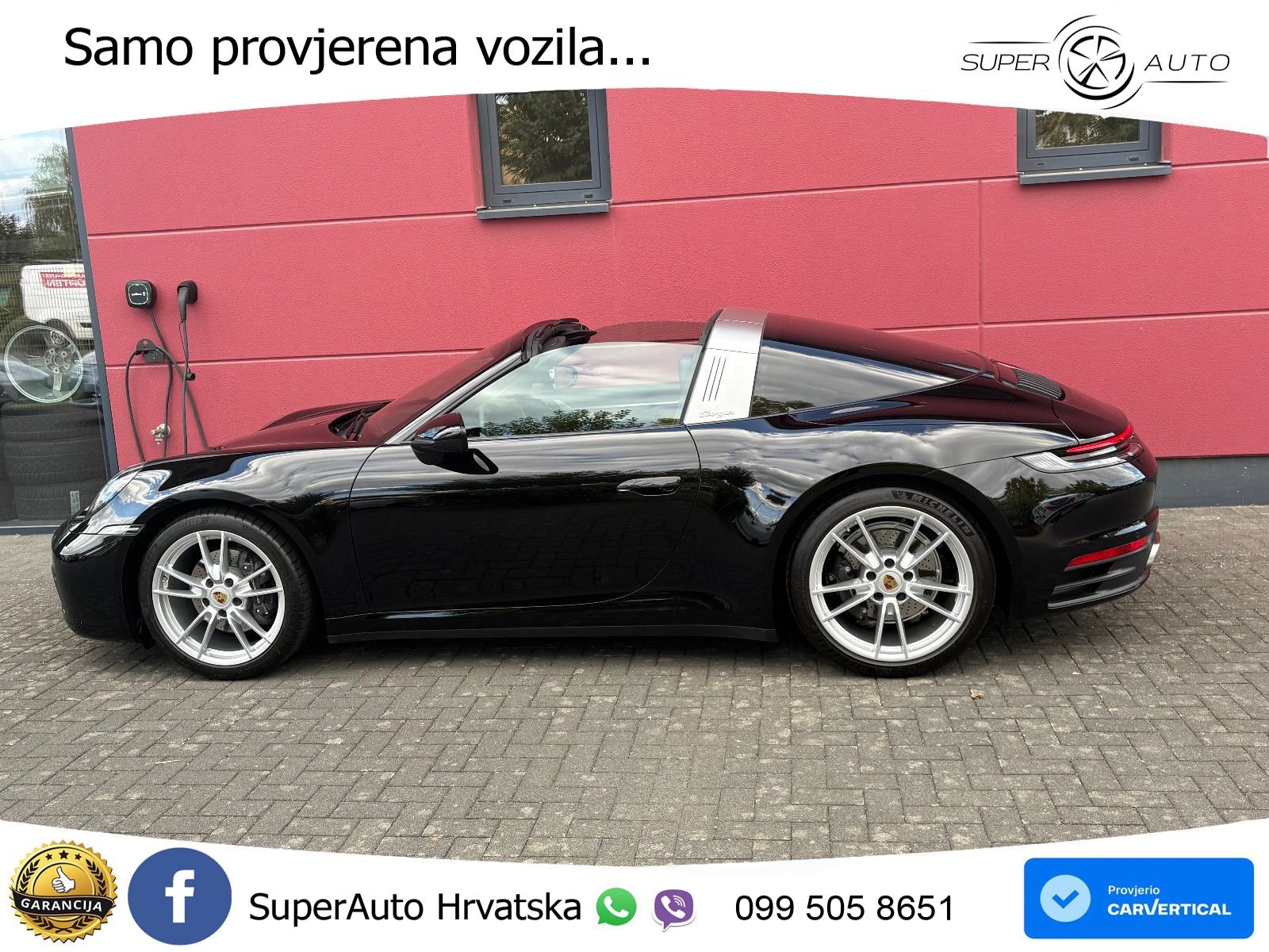 Porsche 911 Targa 4 3.0 (385 KS) PDK ZRAČNI+ACC+GR SJED+KAM