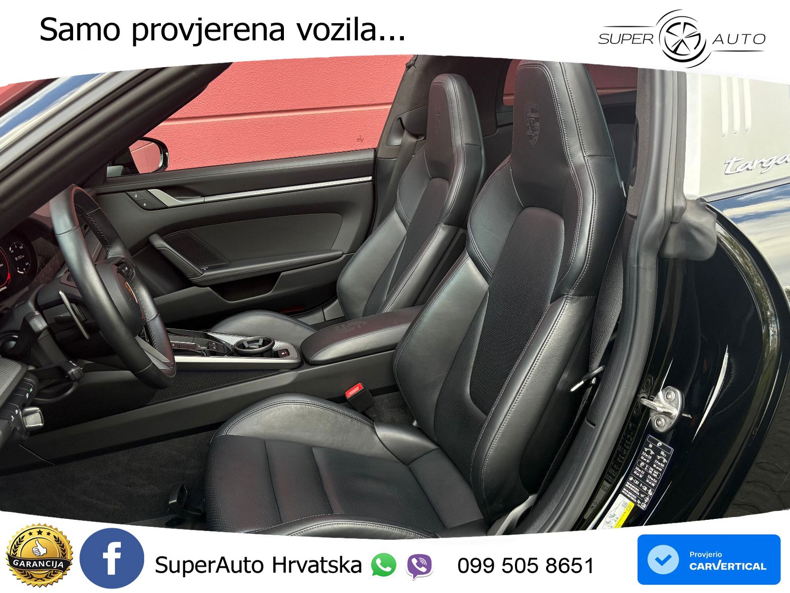 Porsche 911 Targa 4 3.0 (385 KS) PDK ZRAČNI+ACC+GR SJED+KAM