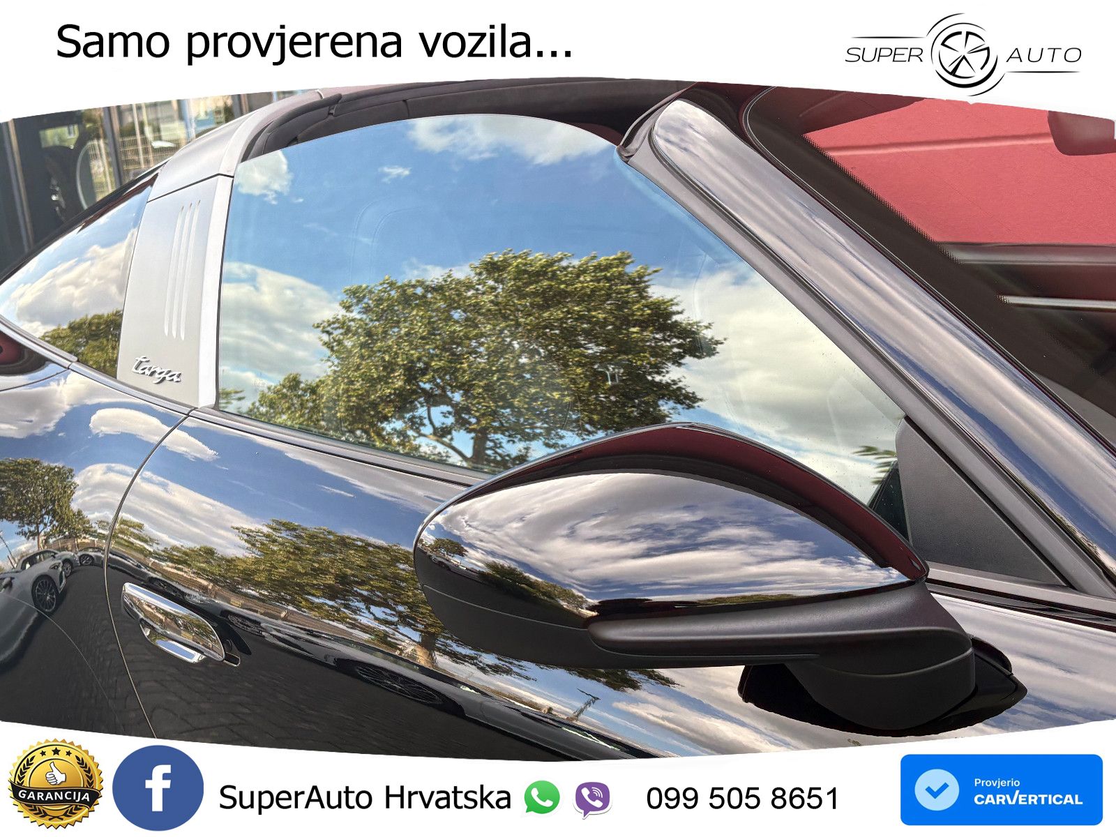 Porsche 911 Targa 4 3.0 (385 KS) PDK ZRAČNI+ACC+GR SJED+KAM