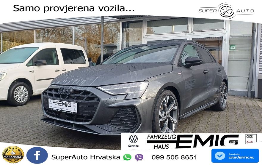 Audi A3 35 TFSI (150 KS) S tronic S line LED+GR SJED+ACC