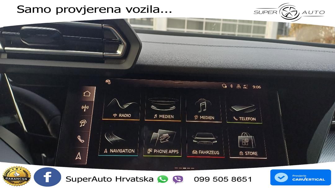 Audi A3 35 TFSI (150 KS) S tronic S line LED+GR SJED+ACC