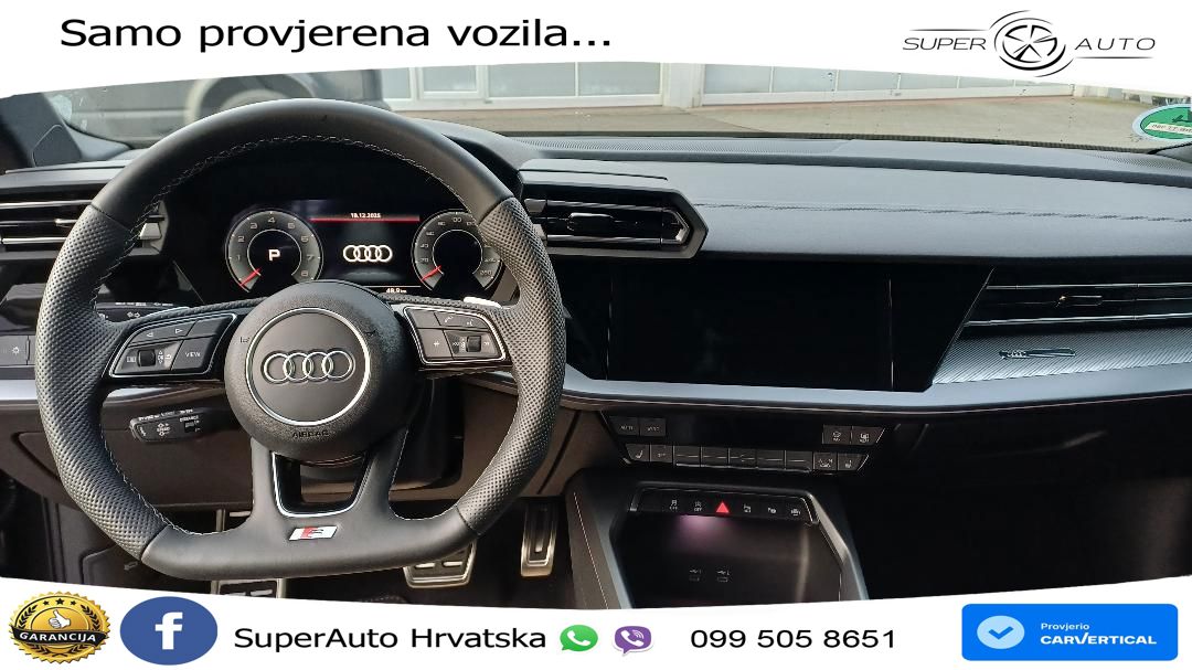 Audi A3 35 TFSI (150 KS) S tronic S line LED+GR SJED+ACC