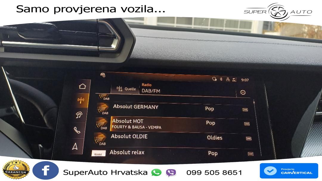 Audi A3 35 TFSI (150 KS) S tronic S line LED+GR SJED+ACC