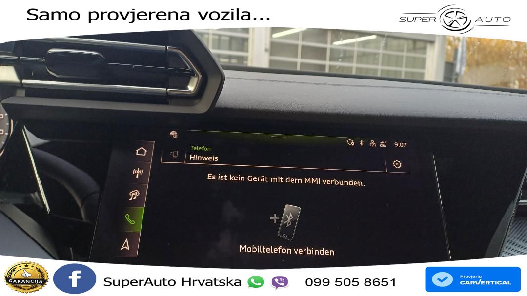 Audi A3 35 TFSI (150 KS) S tronic S line LED+GR SJED+ACC
