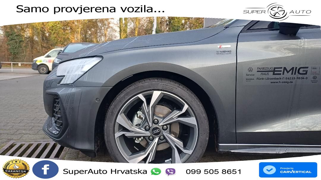 Audi A3 35 TFSI (150 KS) S tronic S line LED+GR SJED+ACC