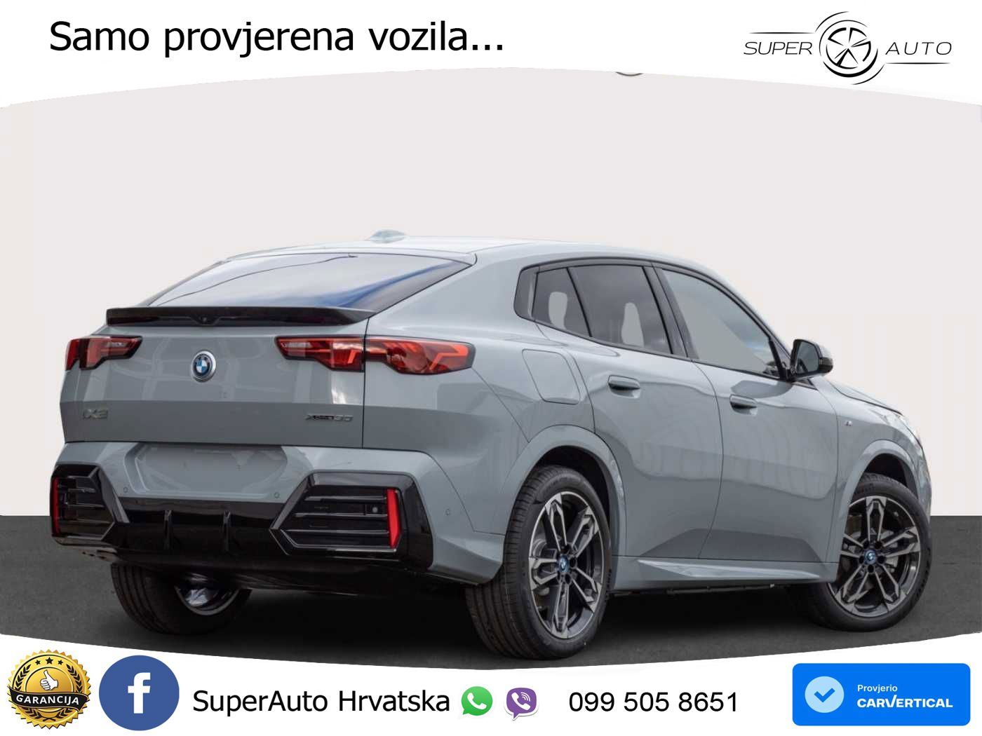 BMW iX2 66.5 kWh (313 KS) xDrive30