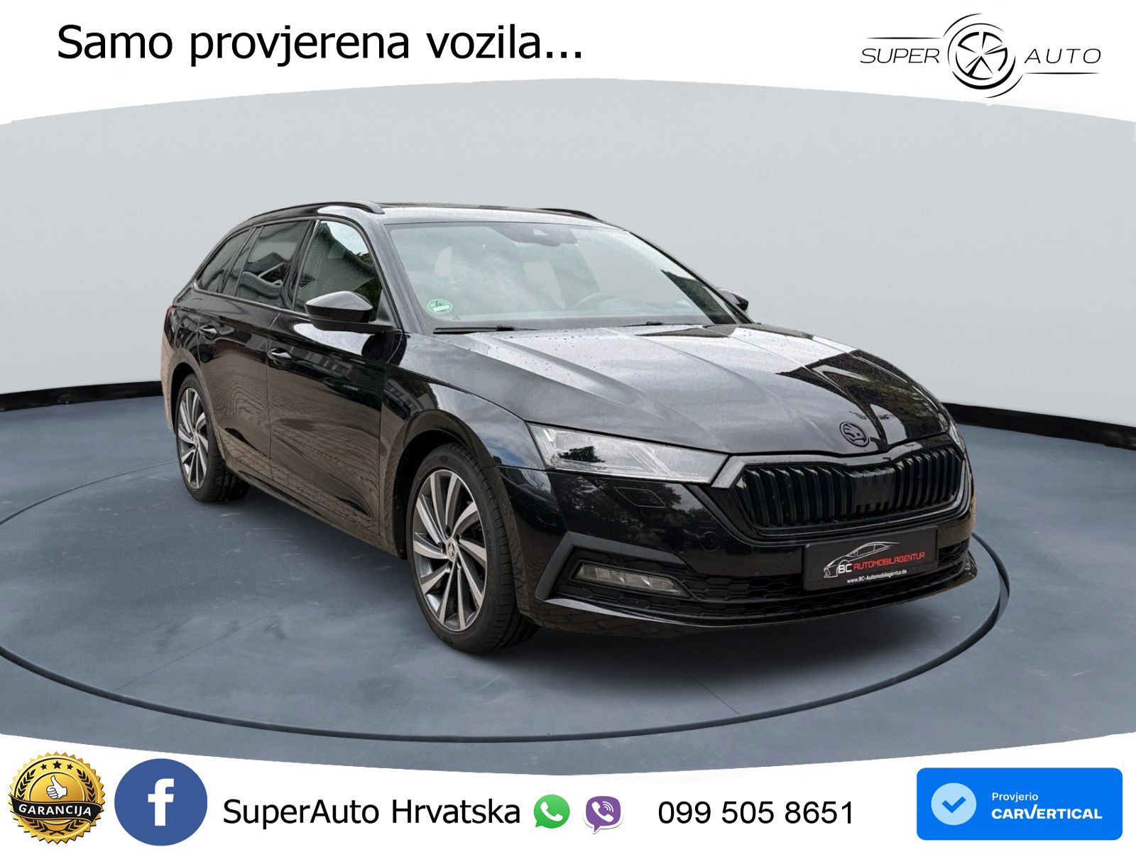 Škoda Octavia Combi 2.0 TDI (150 KS) DSG