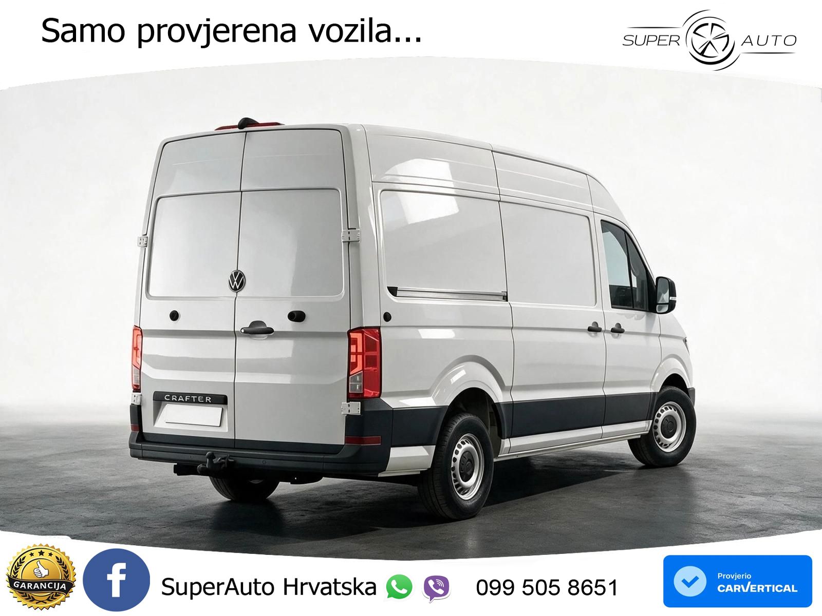 Volkswagen Crafter 35 DSG L3H3 AHK APP 177 PS - AKTION %%% 177 KS
