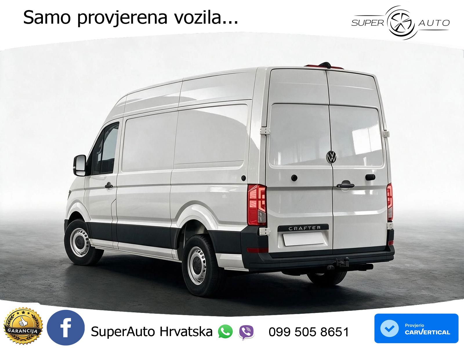 Volkswagen Crafter 35 DSG L3H3 AHK APP 177 PS - AKTION %%% 177 KS