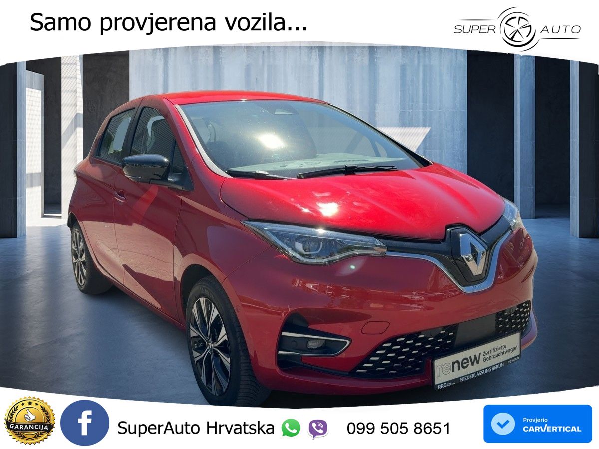 Renault Zoe 52 kWh (135 KS) Electric Evolution