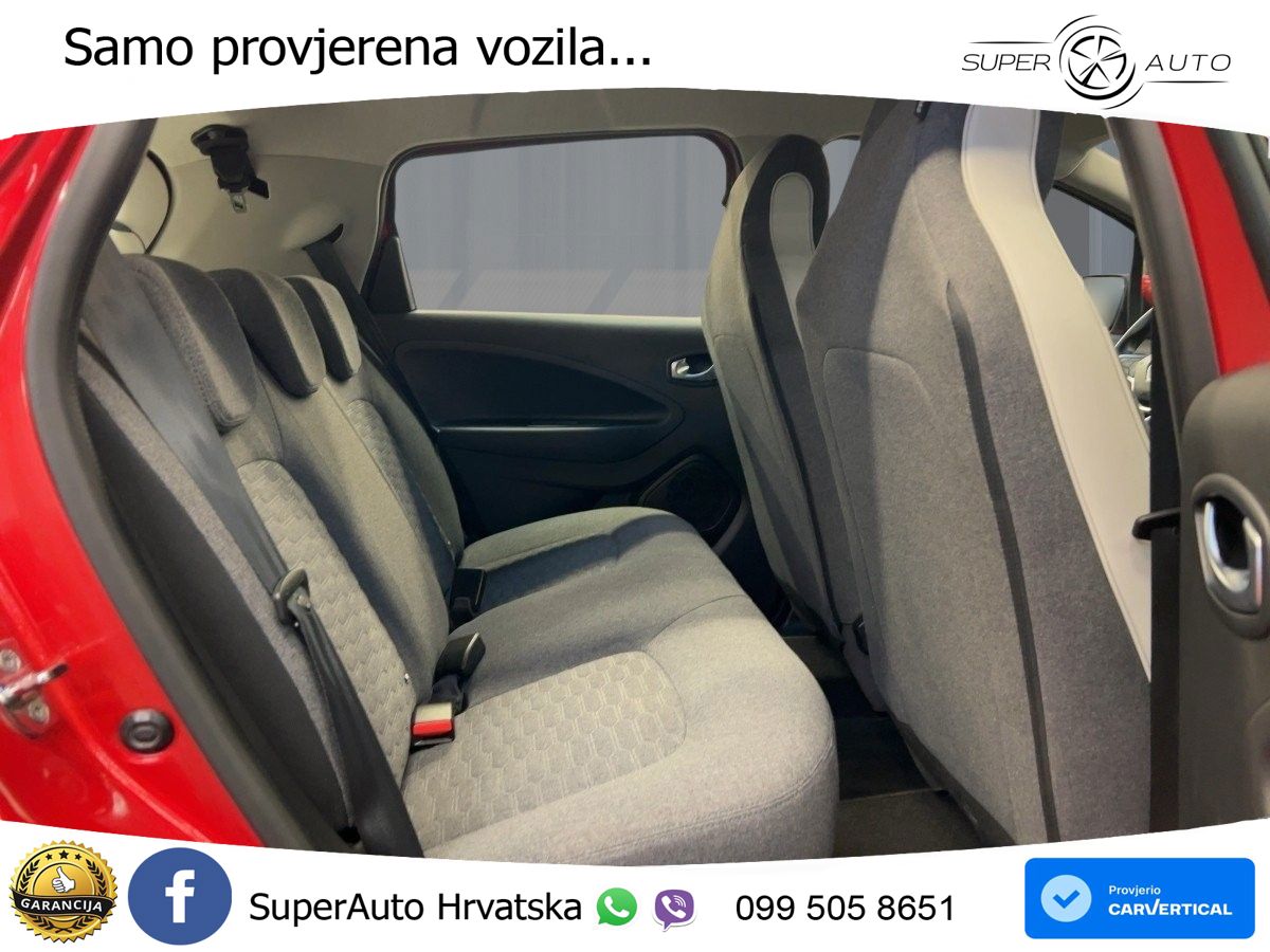 Renault Zoe 52 kWh (135 KS) Electric Evolution