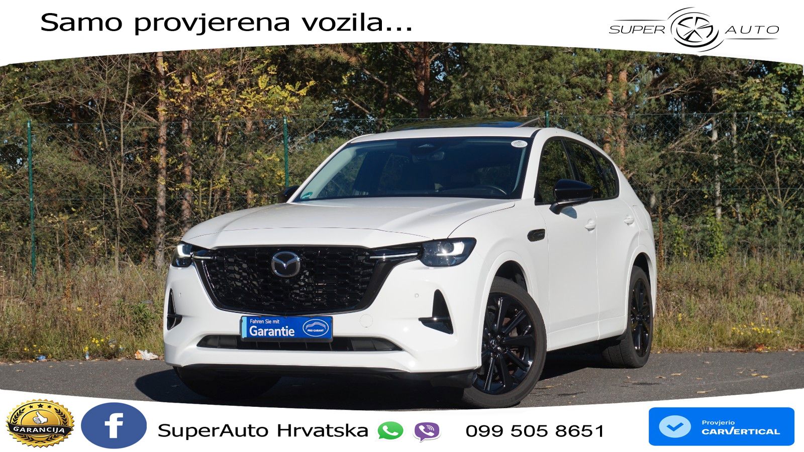 Mazda CX-60 2.5 e-Skyactiv (328 KS) AWD Automatic LED+GR SJED+ACC