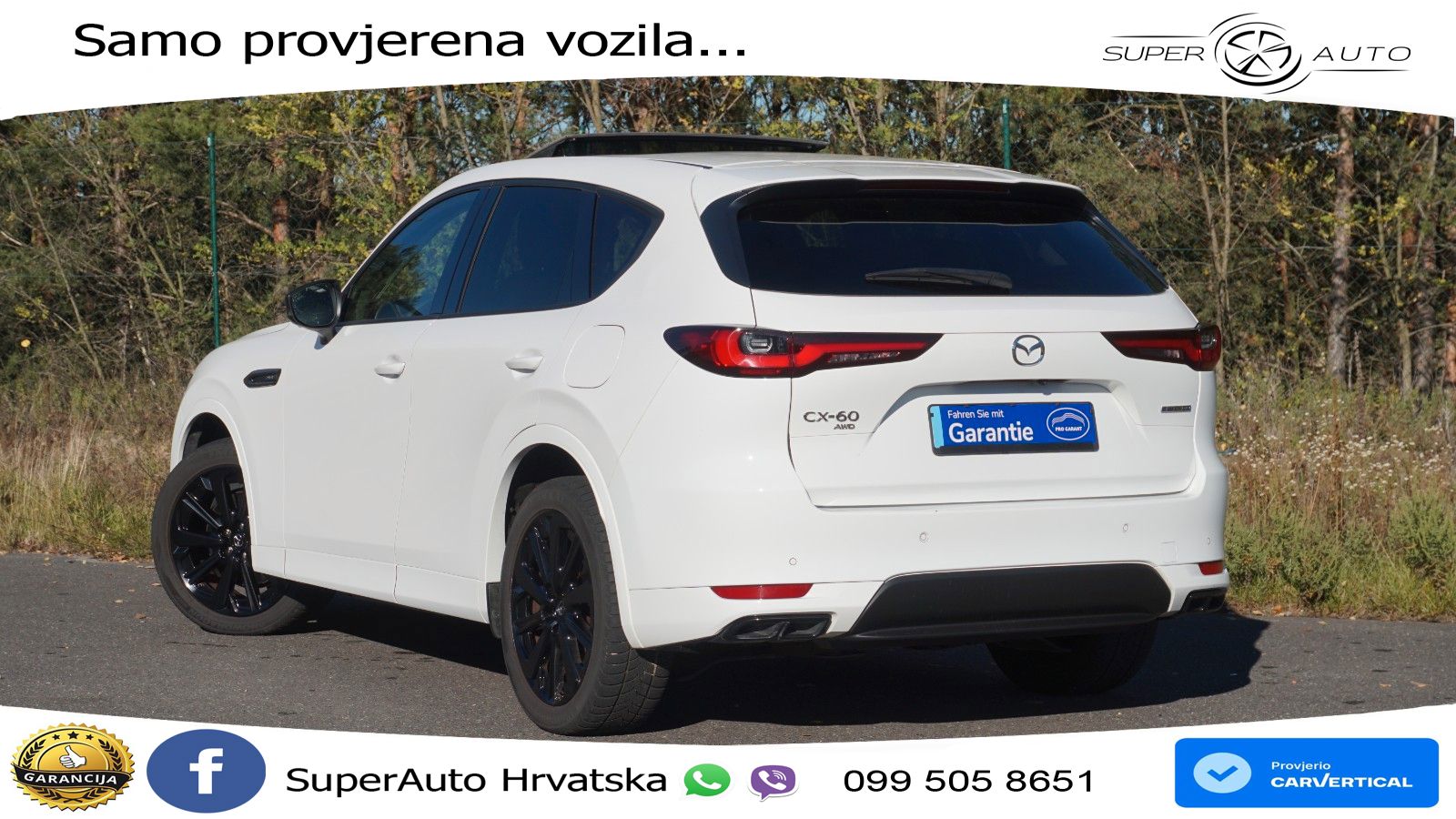 Mazda CX-60 2.5 e-Skyactiv (328 KS) AWD Automatic LED+GR SJED+ACC