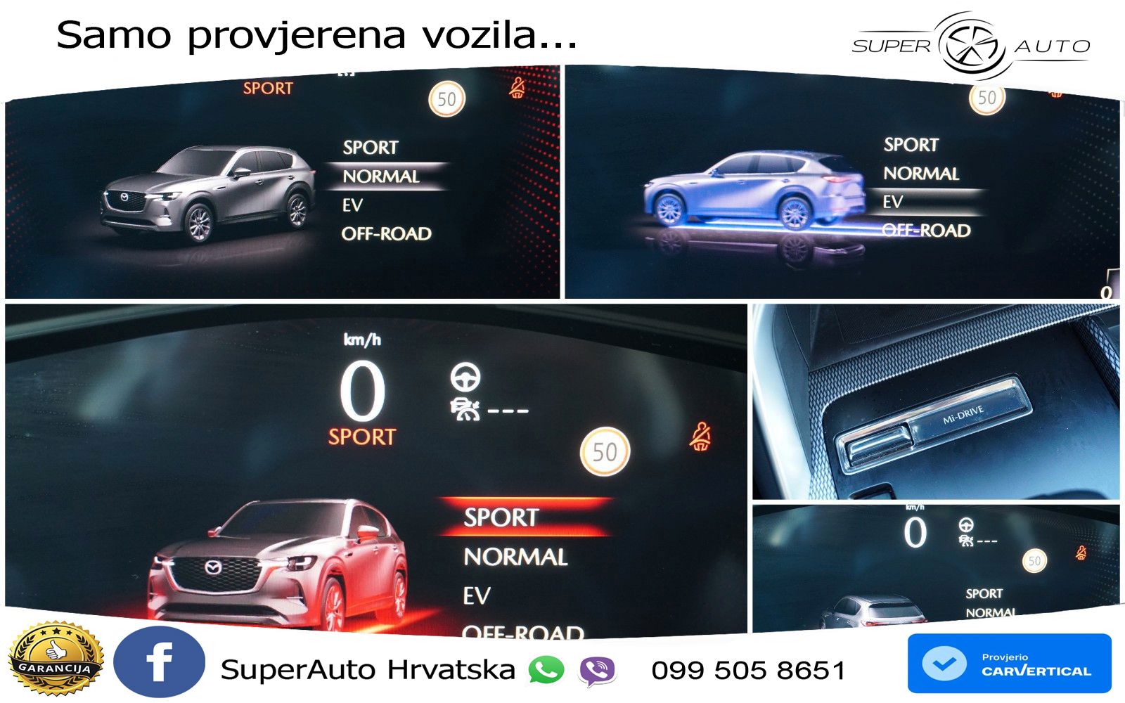Mazda CX-60 2.5 e-Skyactiv (328 KS) AWD Automatic LED+GR SJED+ACC