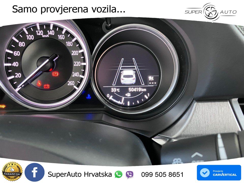 Mazda 6 Sport Combi 2.0 SKYACTIV-G (165 KS) SKYACTIV-Drive LED+GR SJED+ACC