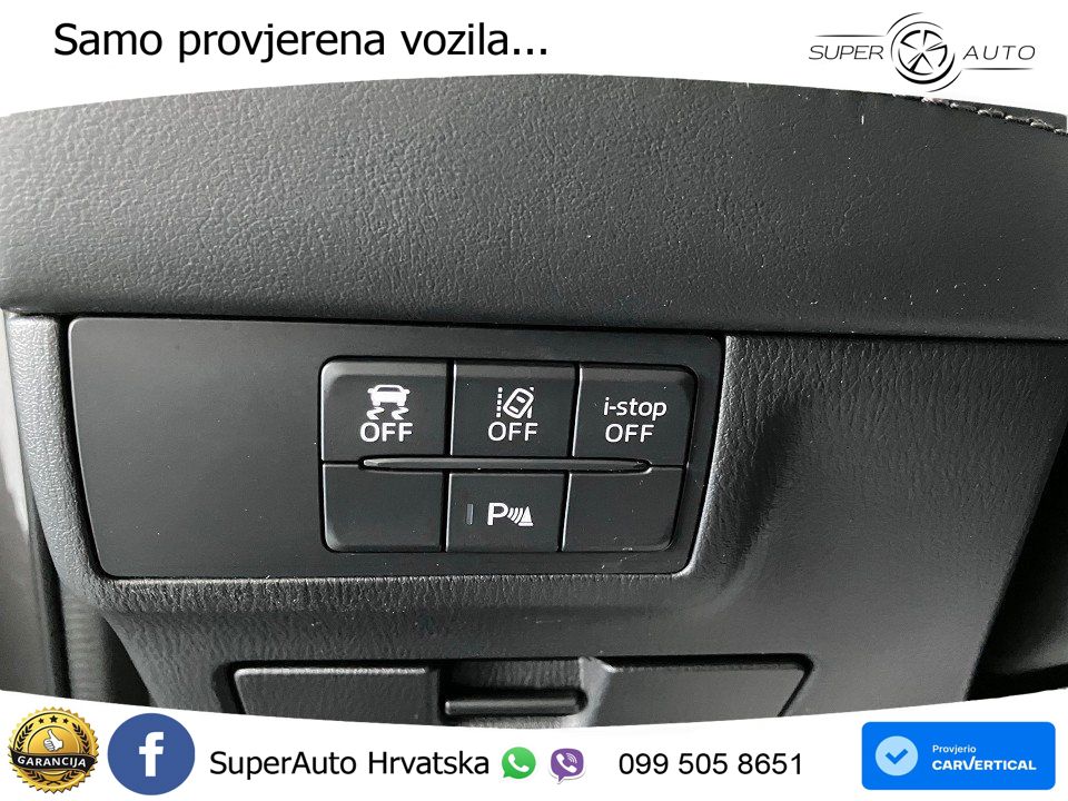 Mazda 6 Sport Combi 2.0 SKYACTIV-G (165 KS) SKYACTIV-Drive LED+GR SJED+ACC