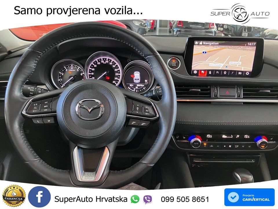 Mazda 6 Sport Combi 2.0 SKYACTIV-G (165 KS) SKYACTIV-Drive LED+GR SJED+ACC
