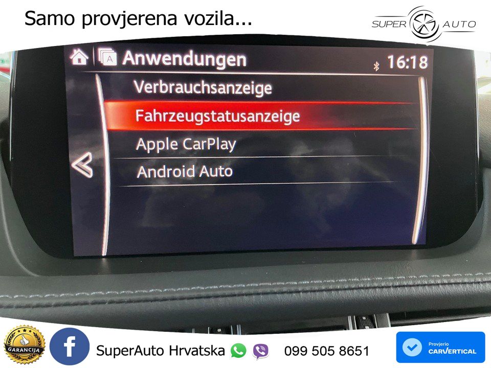 Mazda 6 Sport Combi 2.0 SKYACTIV-G (165 KS) SKYACTIV-Drive LED+GR SJED+ACC