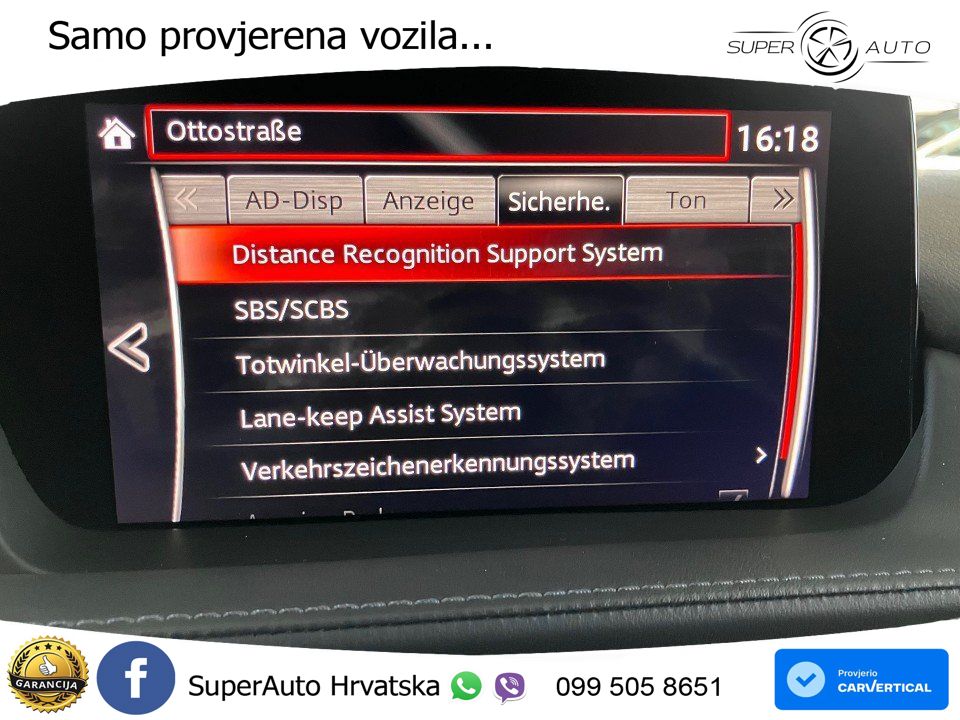 Mazda 6 Sport Combi 2.0 SKYACTIV-G (165 KS) SKYACTIV-Drive LED+GR SJED+ACC