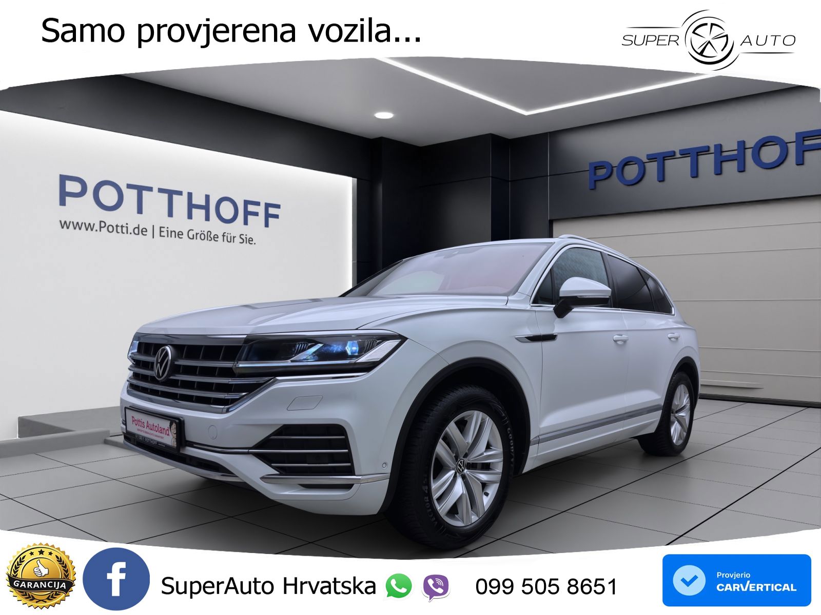 Volkswagen Touareg 3.0 V6 TDI (231 KS) 4MOTION Tiptronic ZRAČNI+ACC+4xGR SJED+KAM